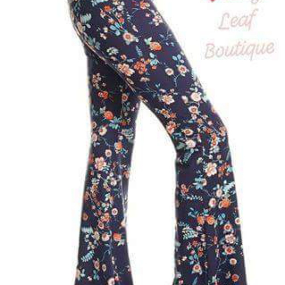 Boho Floral flare Pants
